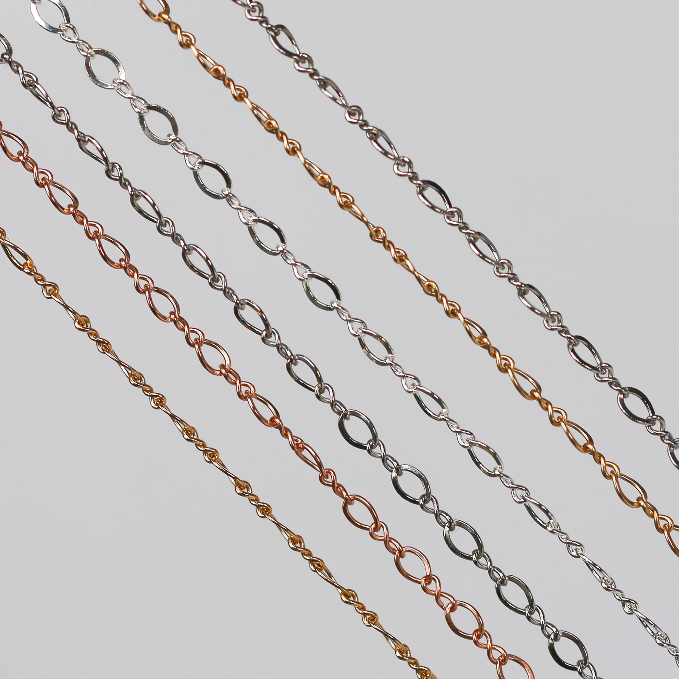 Gold-filled and sterling silver chains